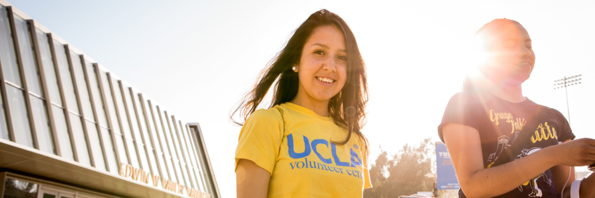 UCLA Student Volunteer